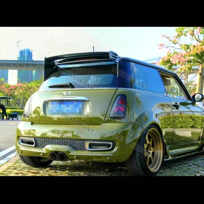 Carbon Fiber For BMW Mini Cooper R50 R53 R56 Ver.2.11/2.12 Type B JCW Style Rear Wing Exterior Body Kits 06-13