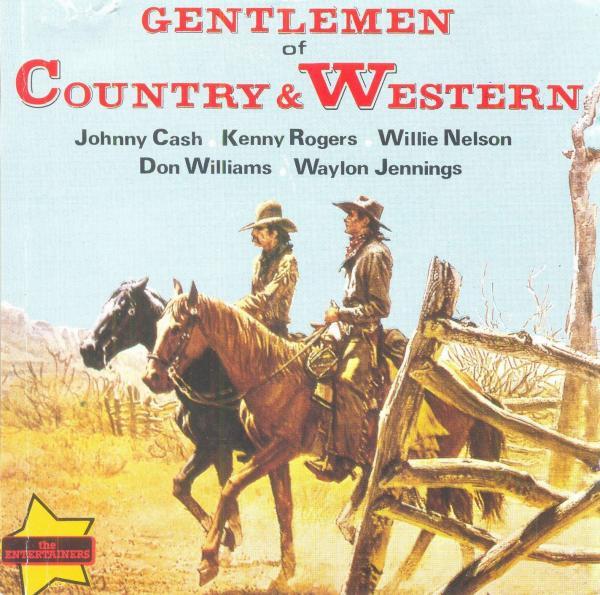 

CD VARIOUS - Gentlemen Of Country & Western CD0235 The Entertainer 1990 Italy Country/Folk Used