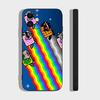 Game N-Nyan Cat Phone Case For IPhone 17 Air 16 15 14 13 Pro Max 11 12 Black Silicone Cover