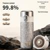 Xinke 350ml Titanium Pop-Up Insulated Tea Thermos