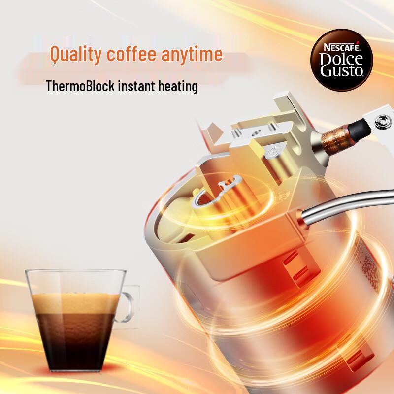 Nescafé Dolce Gusto Piccolo XS Félautomata Kapszulás Kávéfőző CN csatlakozóval (adapter mellékelve)