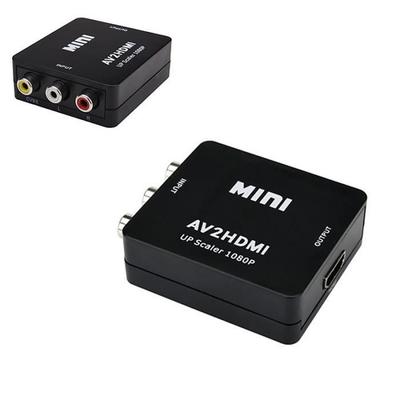 Mini RCA AV To HDMI Converter Adapter Composite AV2HDMI Converter 1080P HDTV DVDB