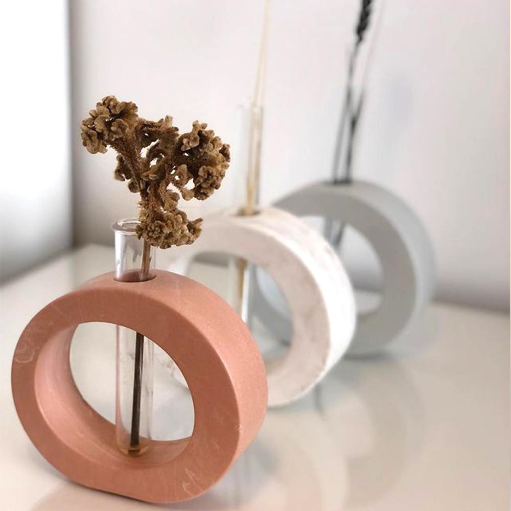 Mucegai hidroponic rotund, dreptunghiular arcuit, turnat de gips, vază de plante neregulată, matriță din silicon, vază hidroponică, matriță din rășină, pentru decorarea casei