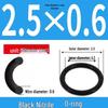 Durable Nitrile Rubber O-Ring, Wire Diameters 0.4-0.8mm, Waterproof & Wear-resistant Sealing Ring