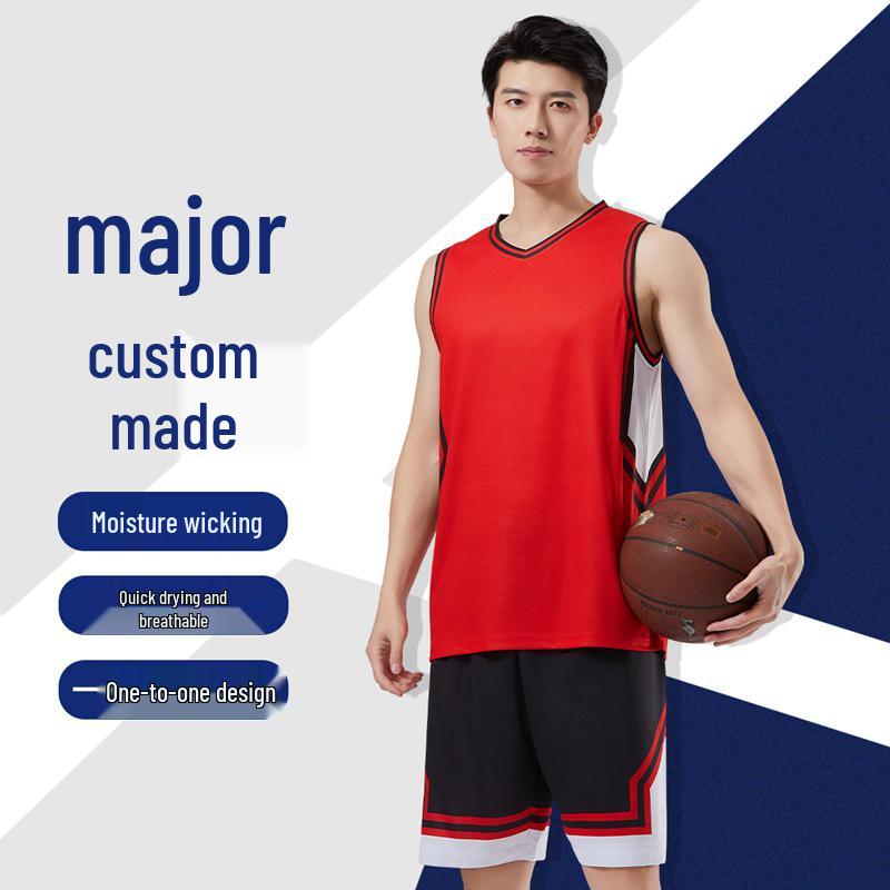 

Summer Basketball Uniform Set: Unisex Parent-Child Two-Piece Sportswear, Customizable with Letters and Numbers 140