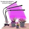Full Spectrum Led Grow Light With Adjustable Clamps For Indoor Plant Cultivation