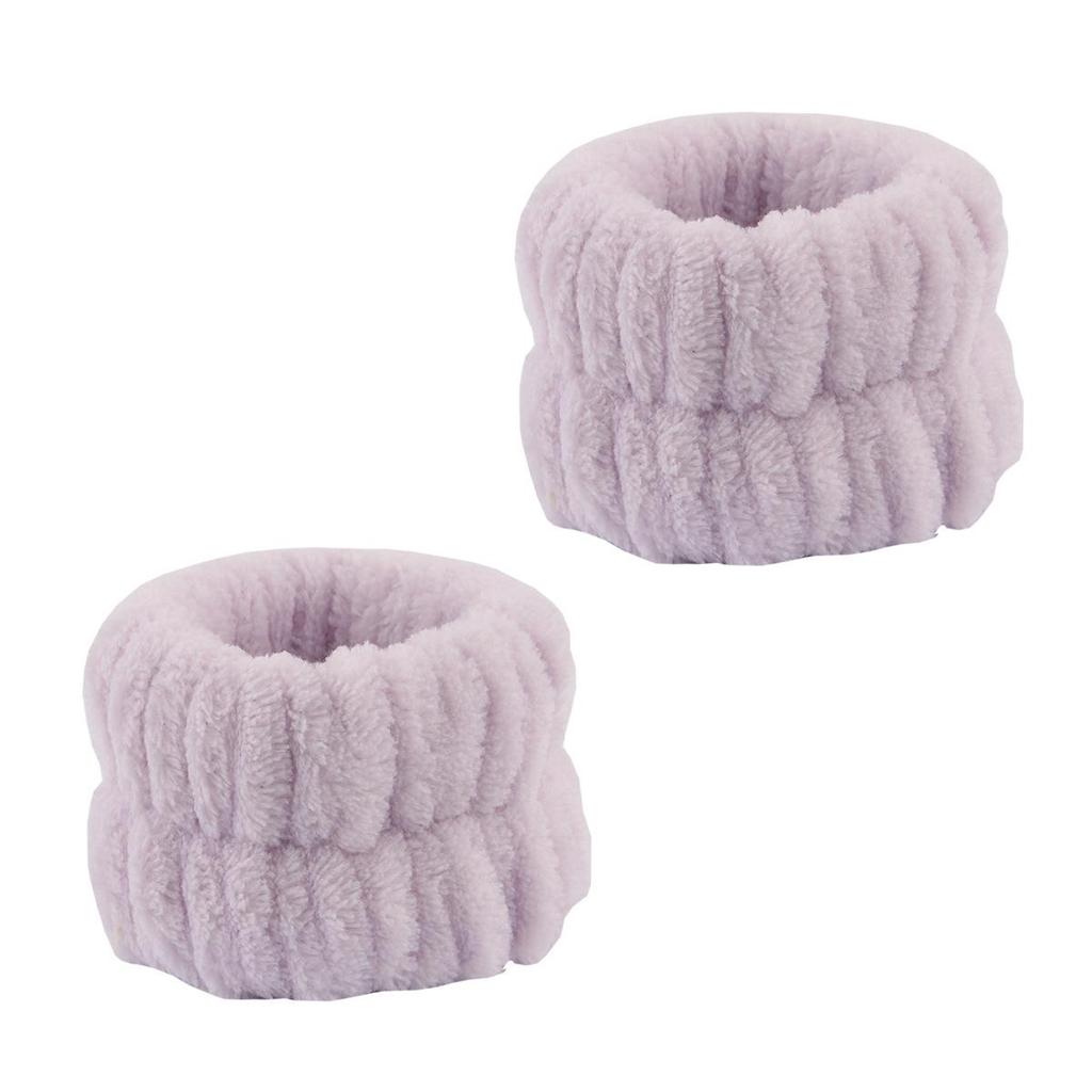 Women's 3-Piece Fashion Set: Sweat-Absorbing Wristbands & Handmade Hair Accessories
