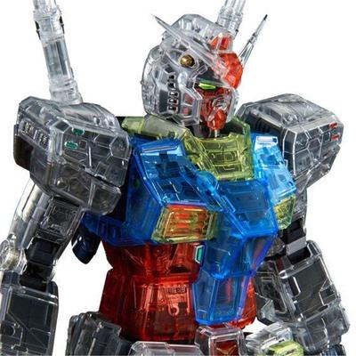 BANDAI PG UNLEASHED Gundam Clear Color Body Body Sold 1/60 RX-78-2 (Gundam Separately)