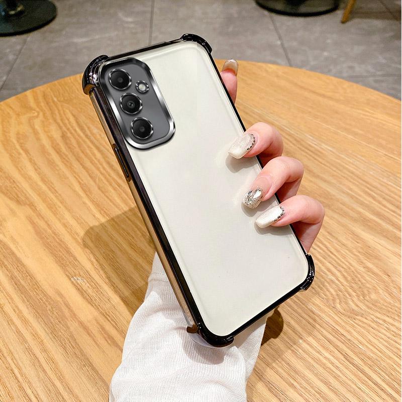 For Samsung Quantum 2 Case Galaxy A82 M23 F23 M13 A16 A34 A35 Phone Case Four Corners Thickening Plating Shookproof back cover
