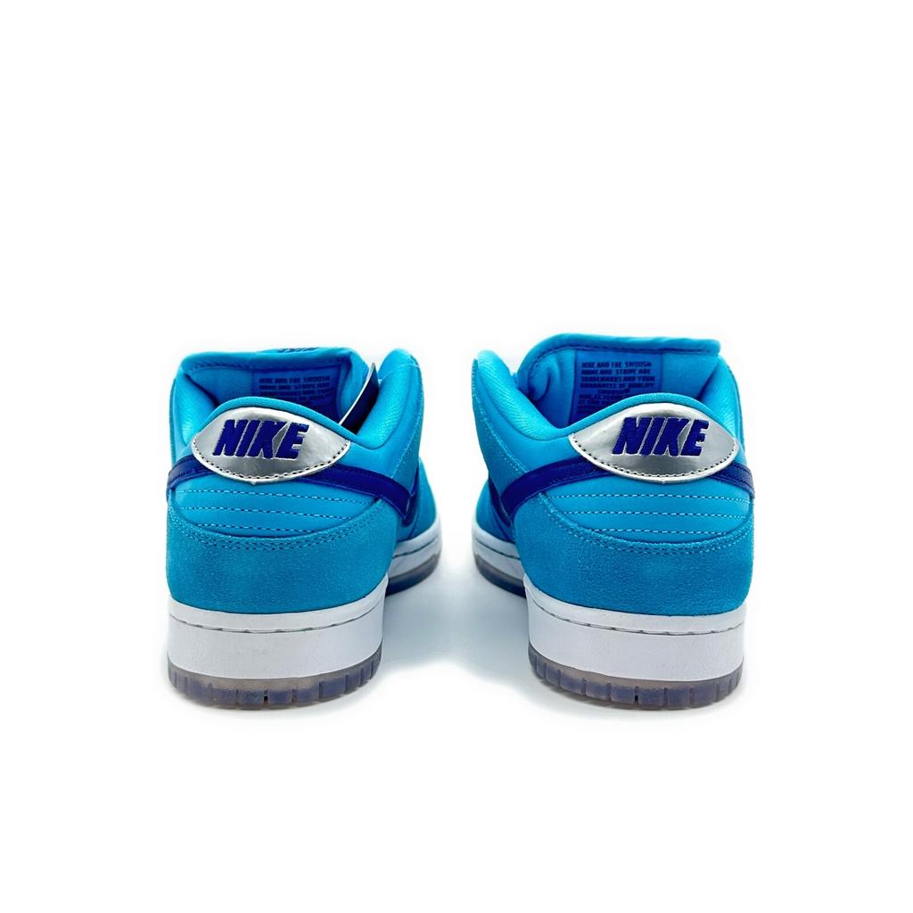 BQ6817-400 Nike SB Dunk Low Pro Blue Fury Deep Royal Navy Silber (Herren)