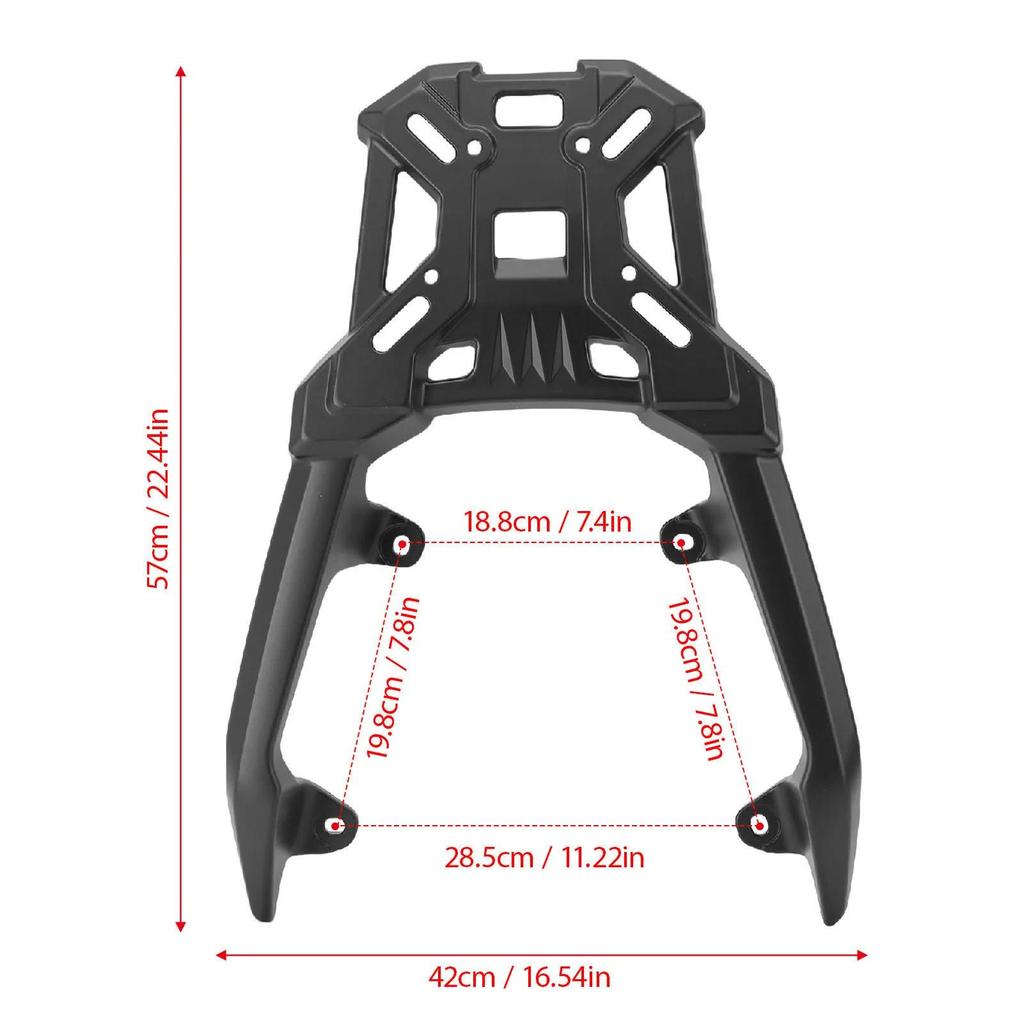 Rear Luggage Rack and Top Box Bracket for 2023-2026 HONDA ADV160 Motorcycle