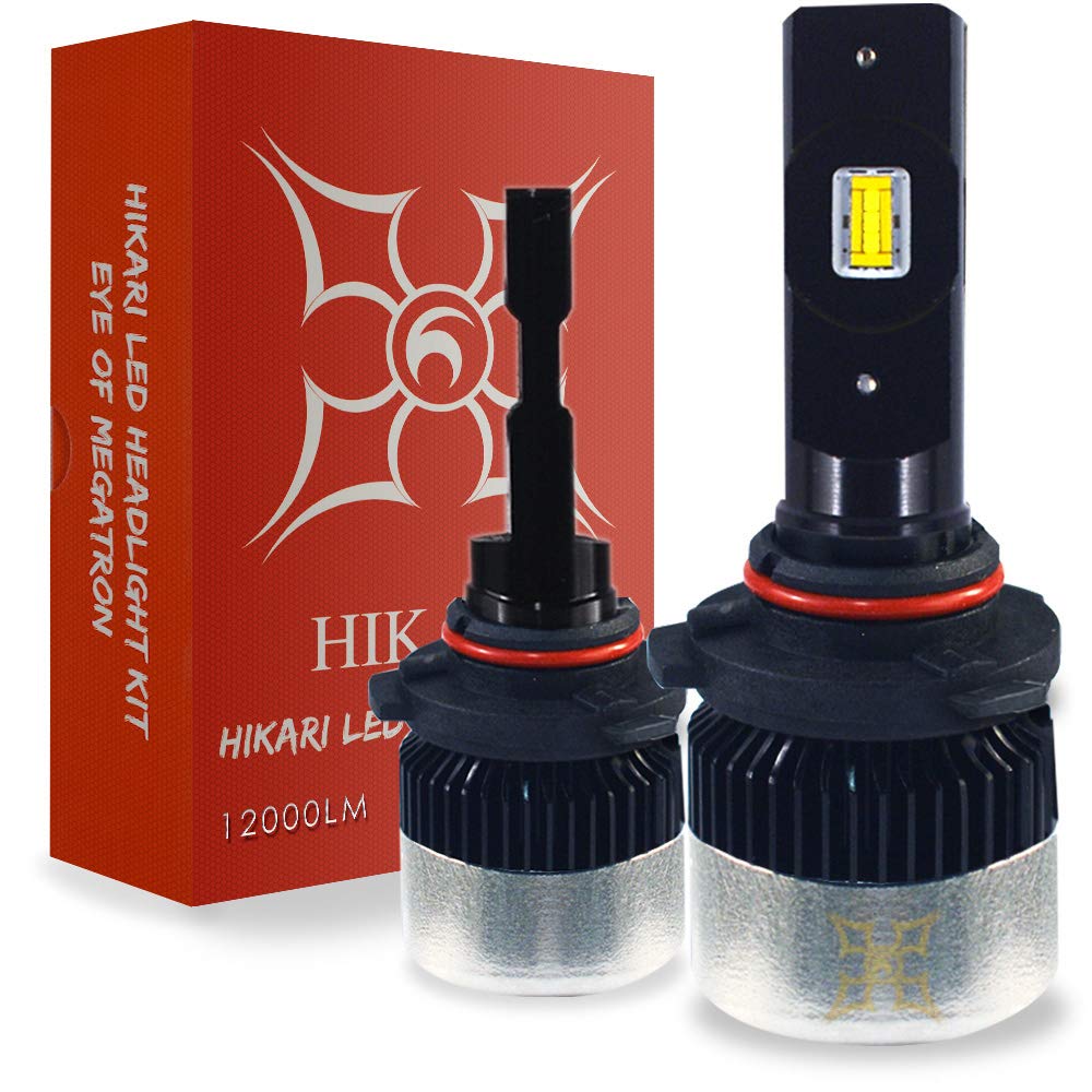 HIKARI Exkluzivní prodej LED světlomet, HB3 (9005), Mlhové světlo, Pro auta, S vysokou světelnou účinností,