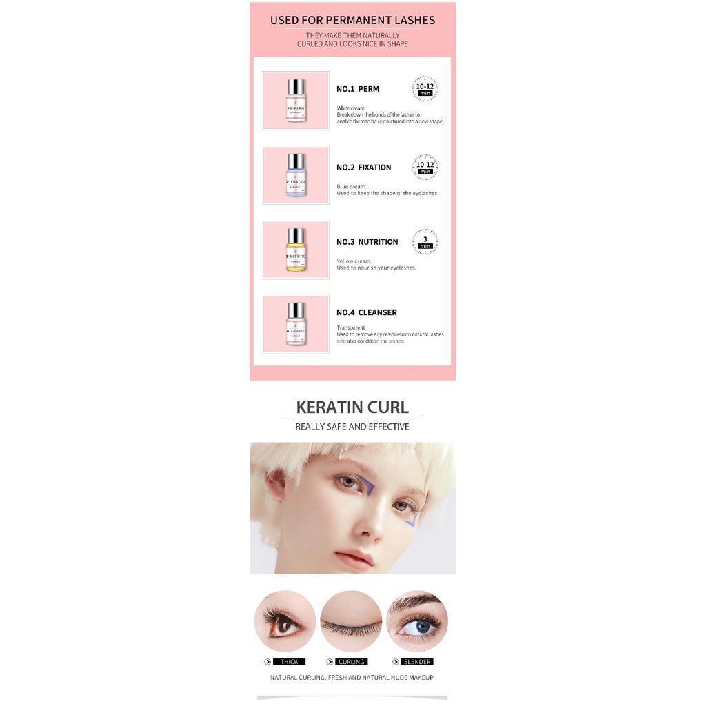 ICONSIGN Upgrade Version Lash Lift Kit Lifting Eyelashes Lasting 6-8 Weeks Calia Perm Eyelash Enhancer Makeup Tools