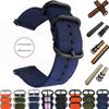 20mm 22mm Watch Strap For Samsung Galaxy Watch 7/4/6/classic/5 pro/Gear S3/amazfit Nylon Loop Bracelet Huawei GT 2E/3/Pro/4 Band