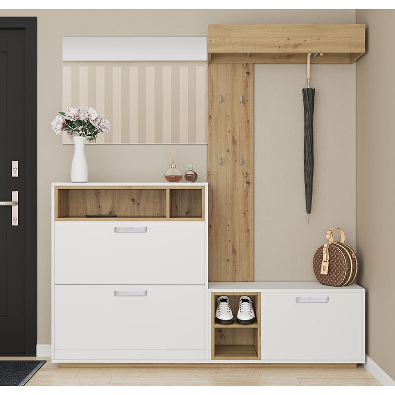 Ferro Fiori Aluminum Zamak Bracket Handle Pulls for Kitchen and Cabinet, Aluminum, Graphite, Dark Blue, Black Soft-touch Cabinet and Drawer Pulls