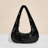 Women's Underarm Bag Party Shinny Handbag Fashion Handheld Shoulder Bag