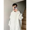 Men's Oversized Three Stripes Hoodie: Trendy Autumn Casual Wear