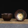 Kiln Change Tea Cup Ceramic Cups and Lanterns Kung Fu Small Tea Cups Master Cup Single Cup Jianjian Tea Set Tea Bowl Tea Cups Bucket Hats Cups