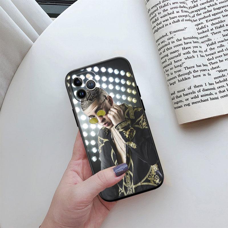 Bad Bunny New High-End Cover Phone Case for iPhone 16 15 14 13 Pro Max Plus Mini