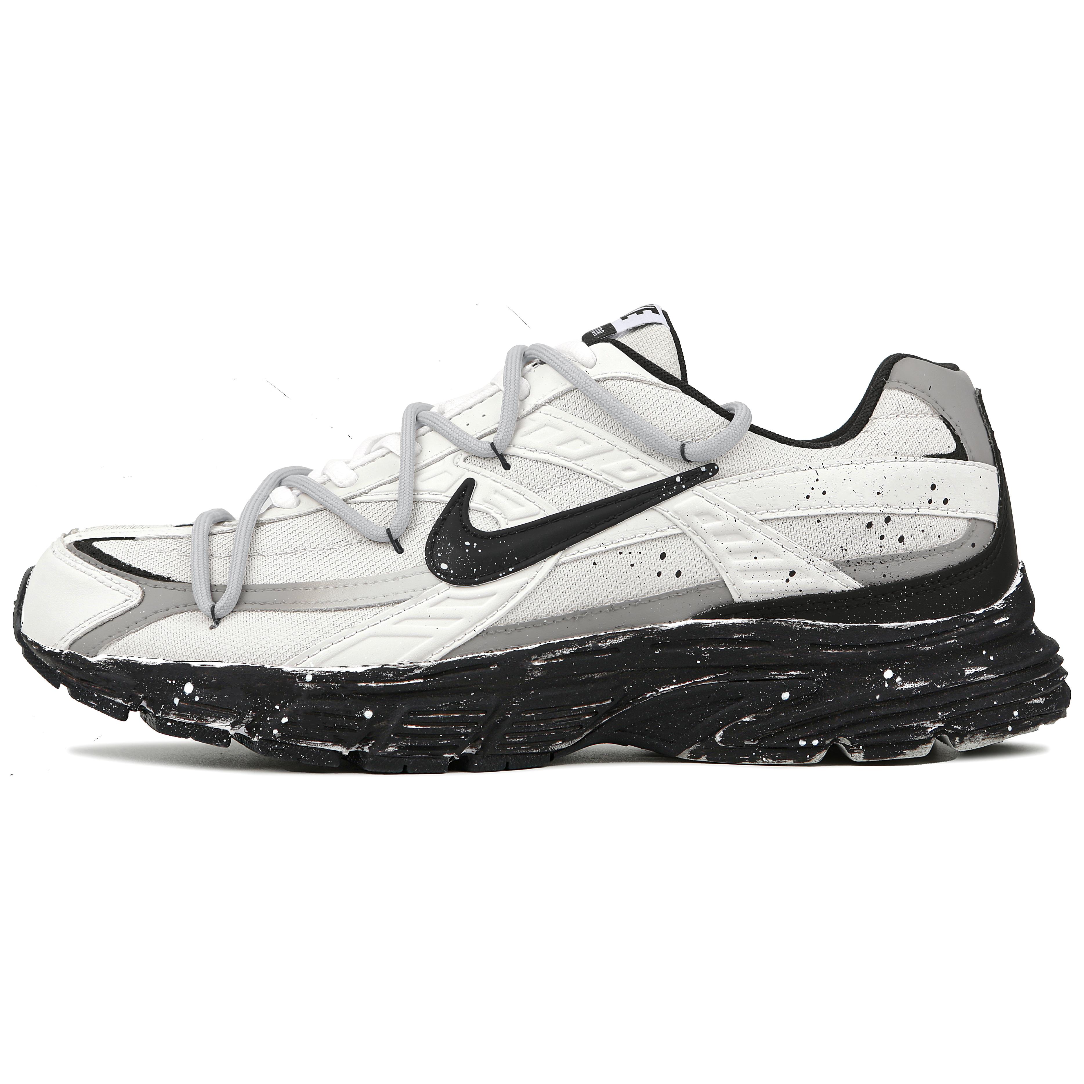 

Nike Initiator Cushioning Breathable Low top Casual City Commuting Running Shoes Men s Black White Gray 394055-100(team509-) 41