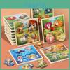 Wooden Dinosaur Puzzle Play Board For Kids Educational Fun And Motor Skills Development