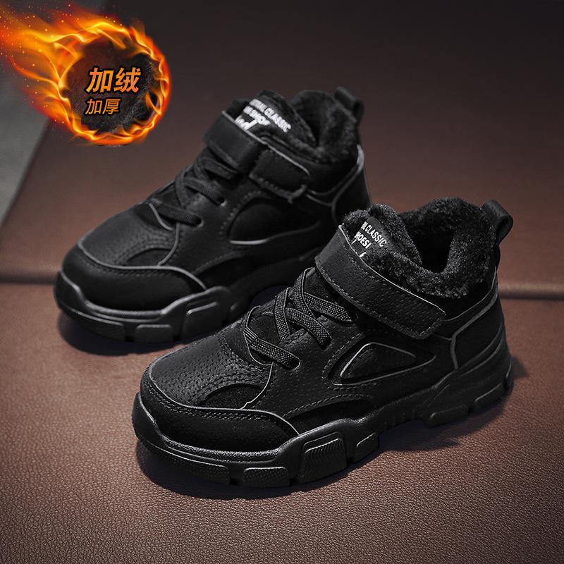 

Детская зимняя обувь, повседневная обувь из хлопка для девочек size 33/ 21.1 cm