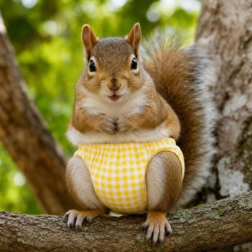 Elasticity Squirrel Diapers Breathable Small Pet Diapers Squirrel Underwear Incontinence Care