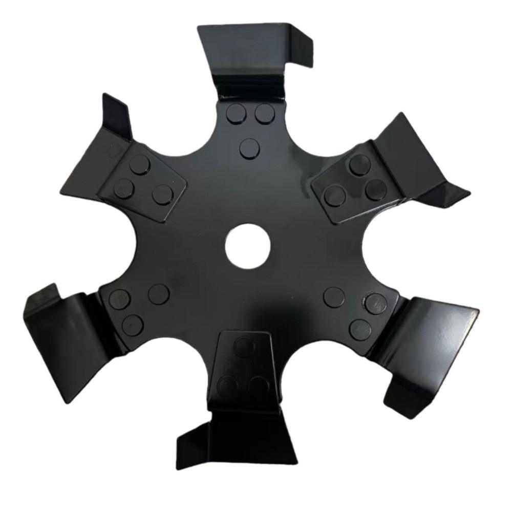 Six-Arm Star Trenching Wheel 3-in-1 Brush Cutter Head New Weeding Wheel Small Tiller Accessory