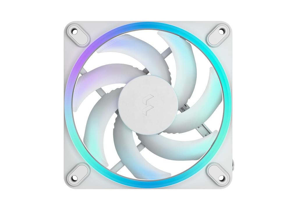 Fractal Design Momentum 12 RGB White 120mm PC Case Fan FN2096 FD-F-MR1-1202