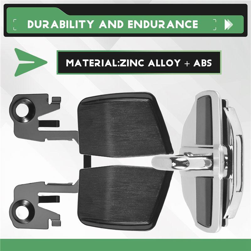 AC34-Car TRD Door Lock Buckle Upgraded Stabilizer Cover Latches Stopper For-Lexus-Toyota Series Eliminate Abnormal Space