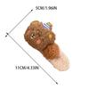 Plush Bear Hair Clip for Women Fashion Large Duckbill Clip Sweet Cute Girl Side Clip Hairpin