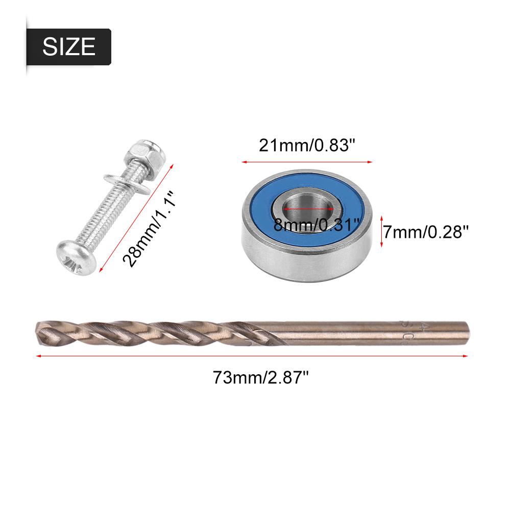 5ks Sada pro opravu ložisek raménka stěrače čelního skla pro opravu ložisek pro Renault Grand Scenic 2 II