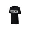 T Shirts Men's Black Crew Neck Moderate Straight Fit 847632-010