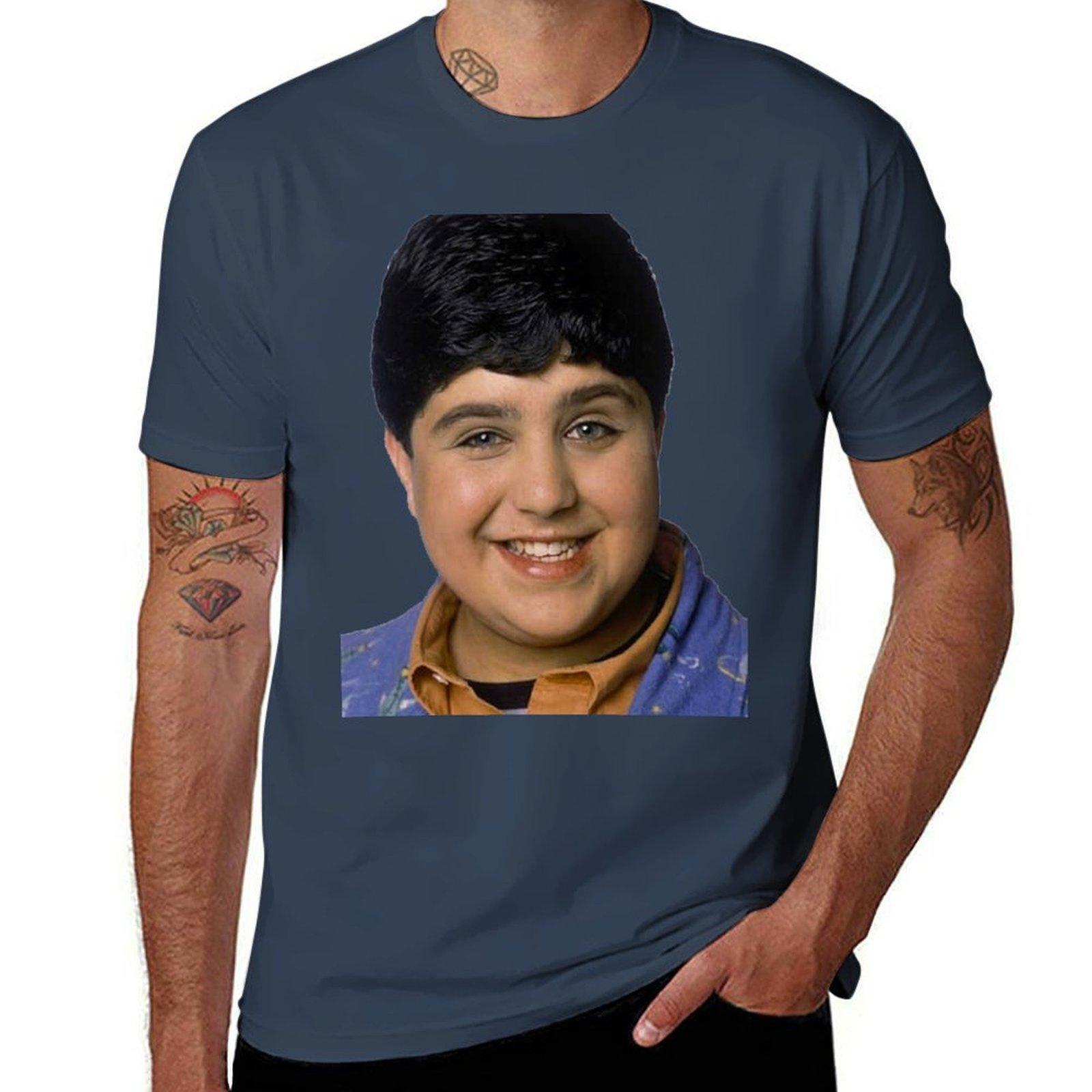 Josh Peck Portrait Tshirt Tough Fabric Work Tee S