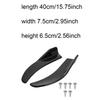 Premium ABS Plastic Car Corner Spoiler Diffuser Splitter Protector for Car Decorative Strip Accessories