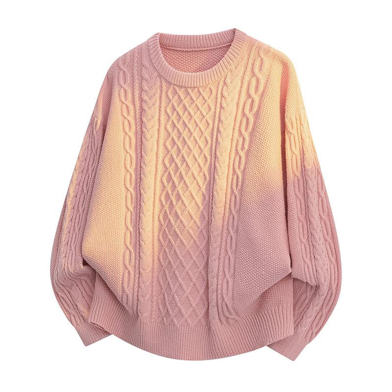 Pullovers Long Sleeves Sweaters Unisex Jumper Paragraph Autumn Winter Tops Couple Wool Sweater Loose Pullover Round Neck Men's Bottoming Knit Sweater