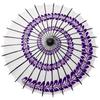 ILuvic Japanese Paper Dance Cherry Blossom Blizzard Japanese Kimono Fireworks Purple Wisteria Umbrella, Umbrella, Umbrella, Parasol, Design, Style,