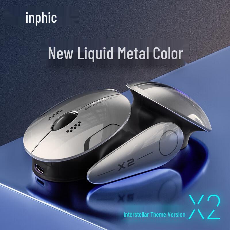 

INPHIC X2 Multi-Mode Silent Wireless Mouse