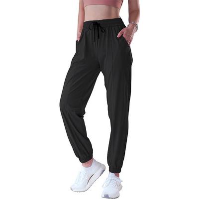 Tangjun Women's Loose Quick-Dry Cuffed Yoga & Sport Pants