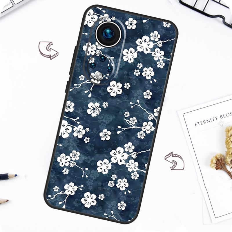 Cherry Blossom Floral Case For Honor Magic 7 Lite 5 6 Pro Honor 200 50 70 90 Lite X8b X9a X8a X8 X9 X9c X9b Cover