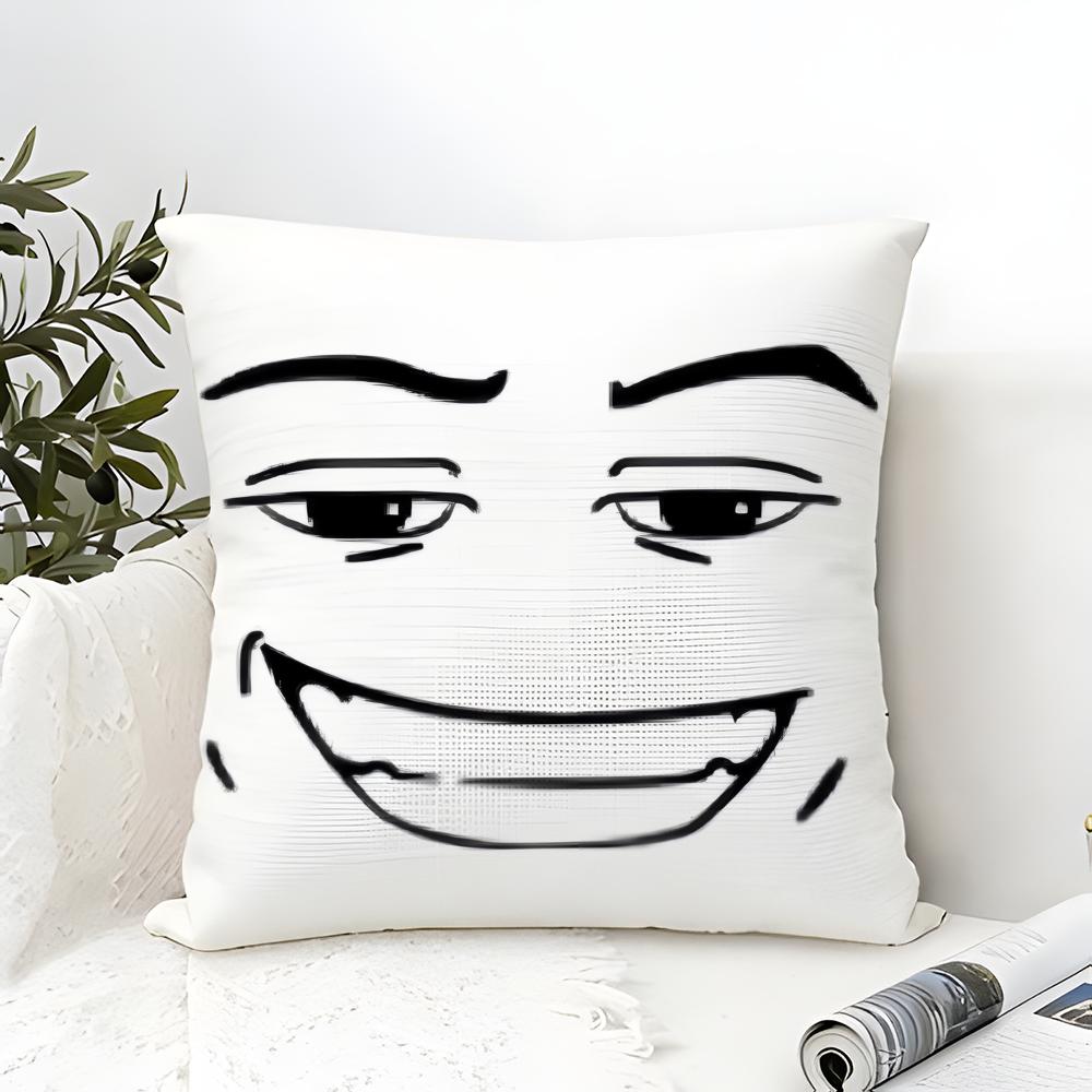Funny Meme Face Pillow Case linen pillow case sofa home decor cushion cover cushion cove