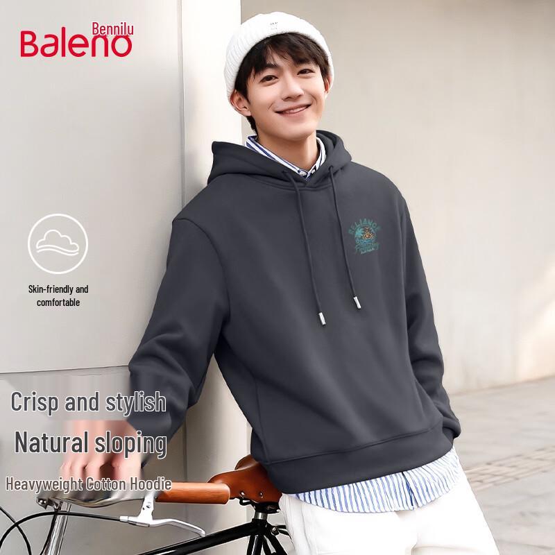 

Baleno Men s 2026 Spring Knit Hooded Sweatshirt 2XL
