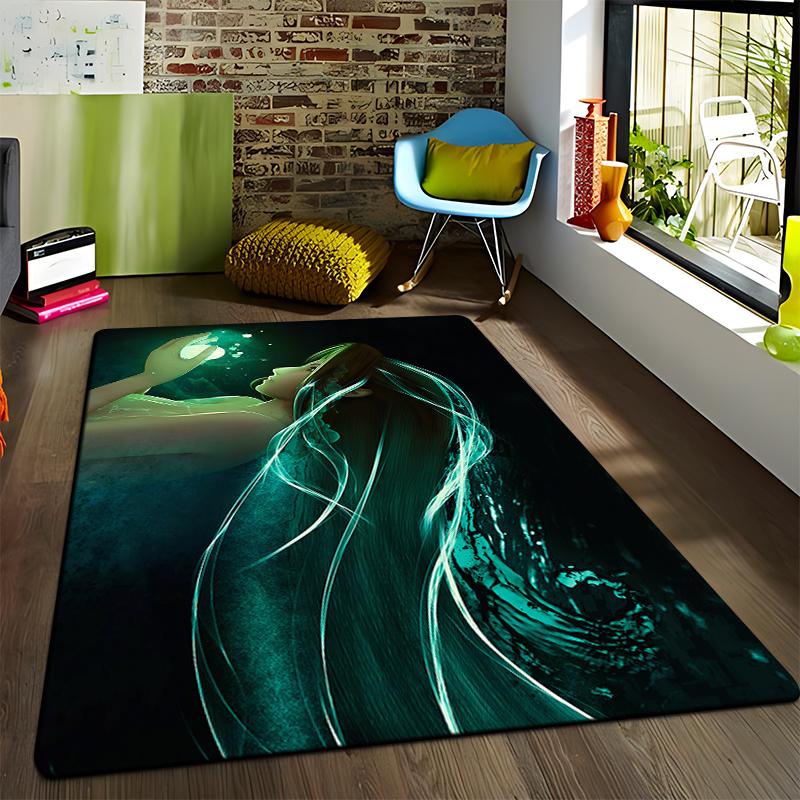 Final Fantasy Printed Carpet for Living Room Rugs Camping Stranger Things Picnic Mats Anti-Slip E-sports Rug Yoga Mat Fans Gift