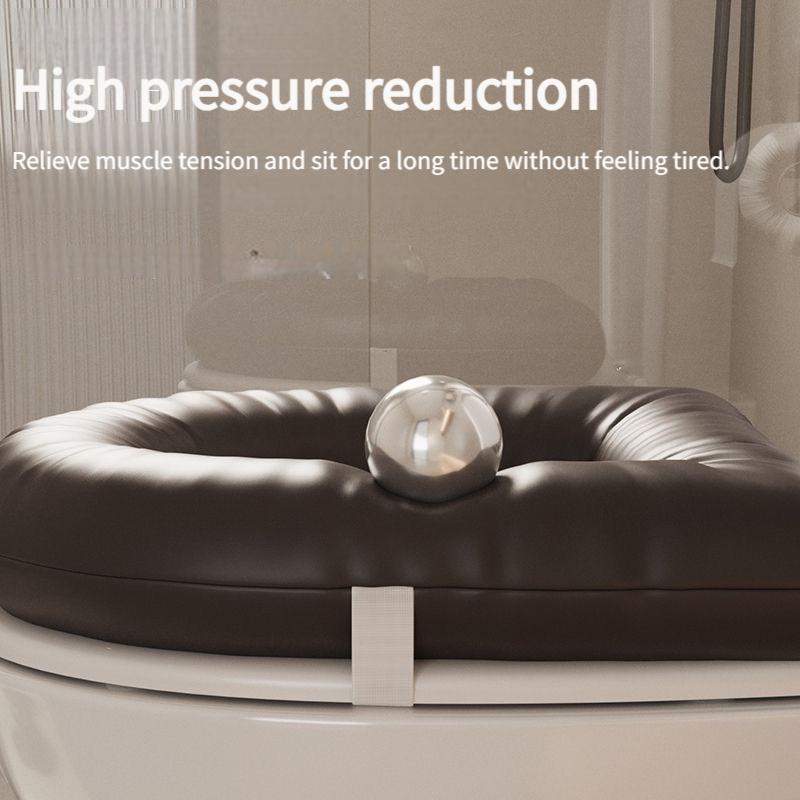 [Husă de Toaletă Extra-Groasă] Husă de Toaletă Extra-Groasă, Impermeabilă | Anti-Alunecare, Lavabilă, Ușor de Curățat, Senzație Confortabilă la Corp, Acoperire 99%