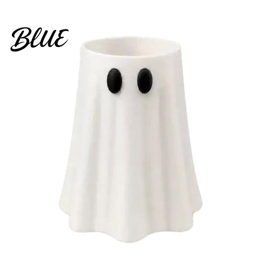 Holiday Table Decoration Halloween Ghost Can Holder Spooky Figurine Drink Reusable Flexible Gift for Friends Cooler Sleeve Party Slim Standard