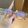 Minimalist High End Round Anti Blue Light Glasses Daily Commute Business Eyeglasses Frame Blue Light Blocking Computer Glasses