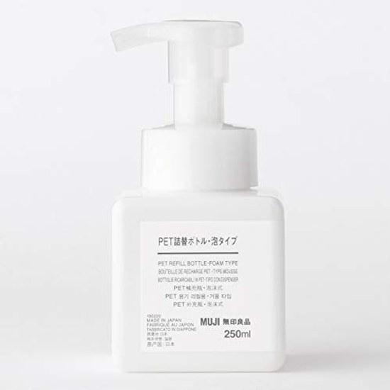 Muji PET refill bottlefoam typewhitefor 250ml
