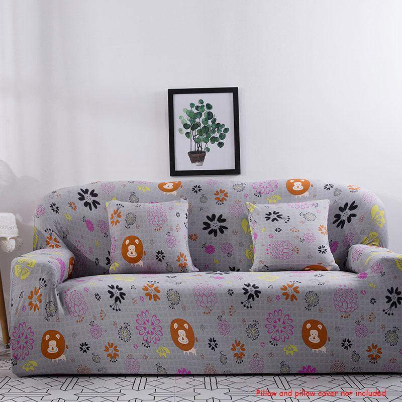 Luxurious Soft Sofa Cover In Multi-color With Excellent Fit And Wrinkle Resistance