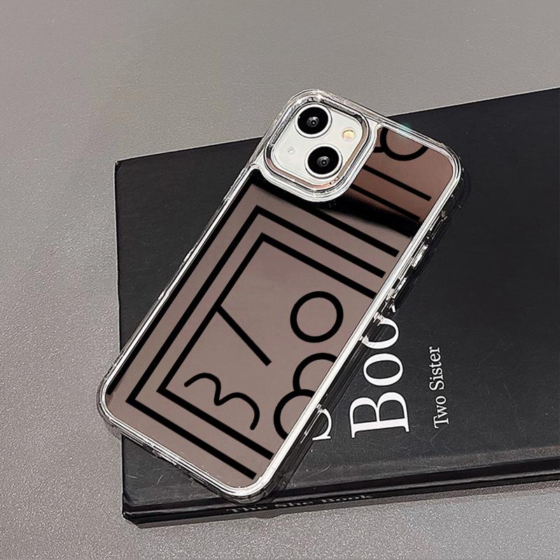 Handyhüllen für iPhone 11 13 XR 15 Pro Max 12 14 Pro Max Hülle iPhone 16 XS Max Spiegel Schutzhülle Mirror Exquisite Cartoon Wasserdicht