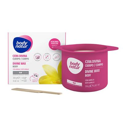 Body Nature Divine Wachs Körper Vanille für Arme/Beine/Achseln, 1 Set
